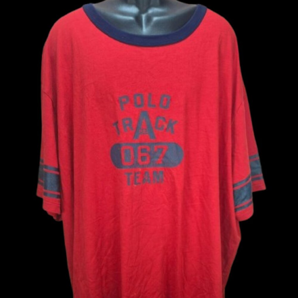 Polo Ralph Lauren 3XLT Track Team 067 Jersey T-Shirt (Big & Tall)